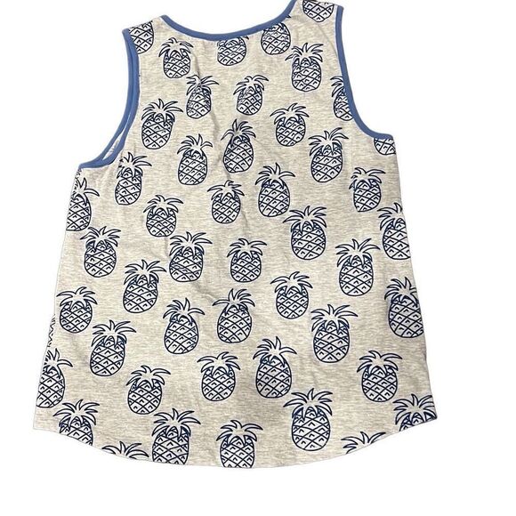 Sovereign Code men’s blue and grey tank with pineapple print small - Picture 2 of 3